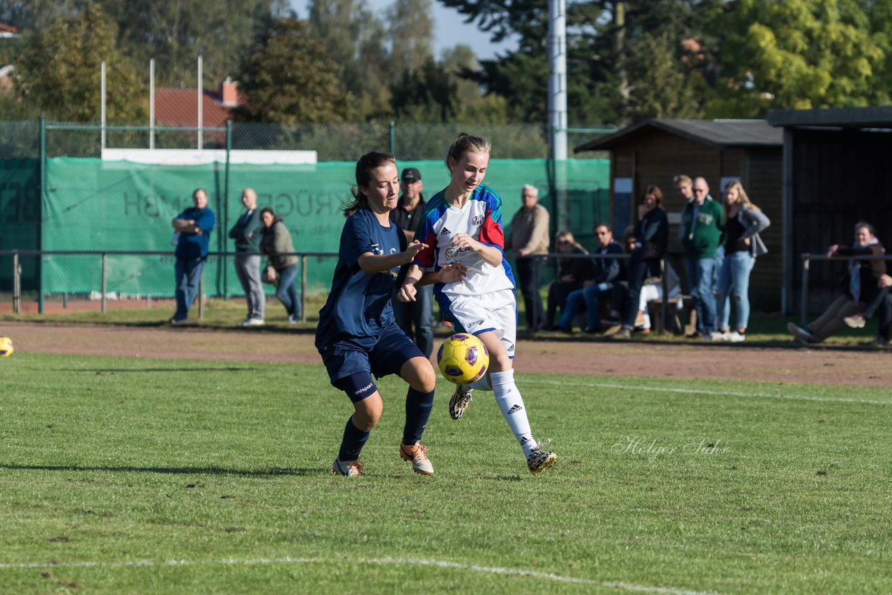 Bild 445 - B-Juniorinnen Krummesser SV - SV Henstedt Ulzburg : Ergebnis: 0:3